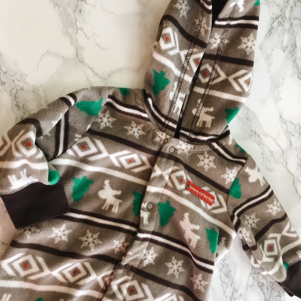 Carter’s Footless Christmas Pajamas